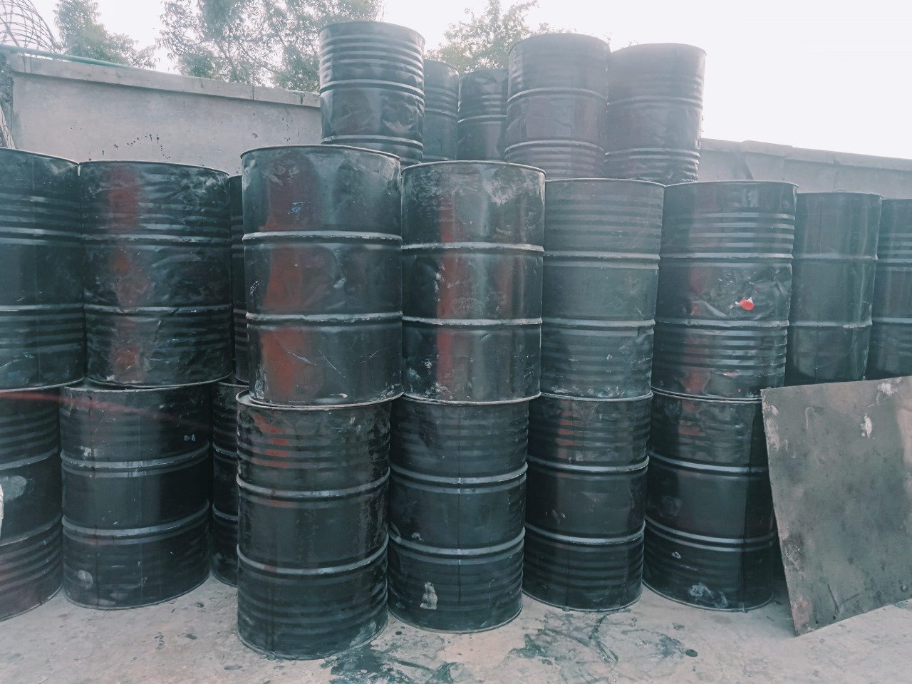 Hot Bitumen Drum | Best Quality 100% Waterproofing & Road Construction Solution in Pakistan