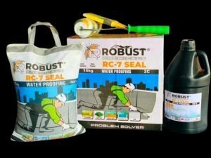 Robust RC-7 Seal from Robust Construction Chemicals — Pakistan’s best PU liquid waterproofing chemical for roofs, walls & basements.