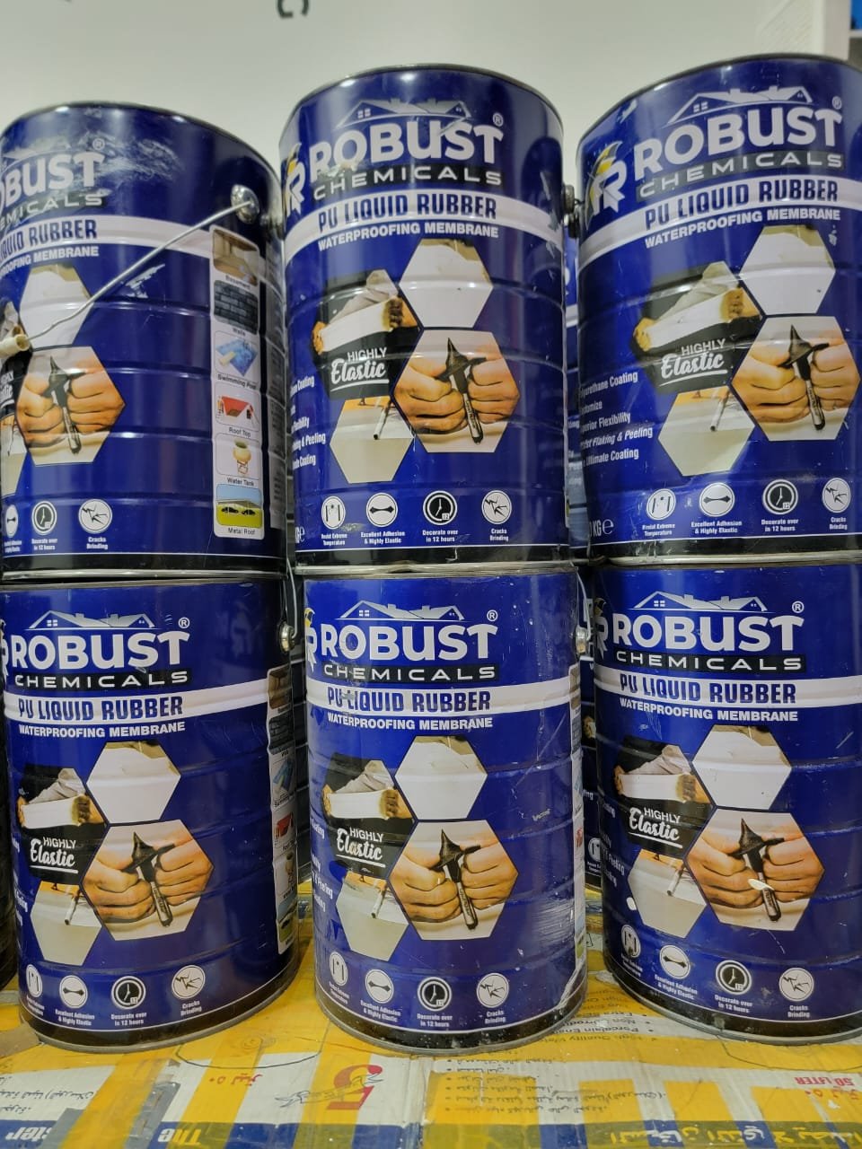 Robust PU Liquid Rubber | Best Roof Waterproofing & Heatproofing Chemical in Islamabad