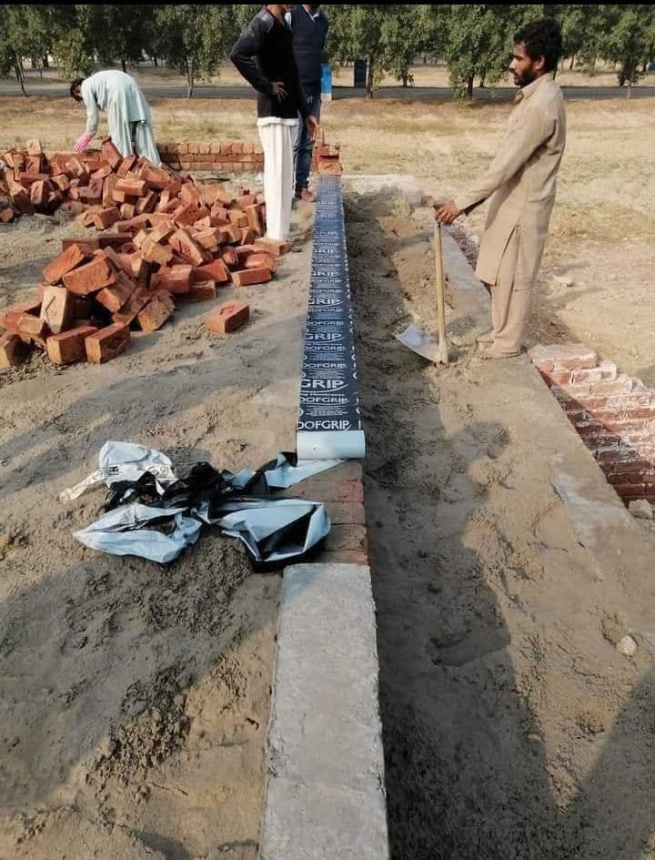 Premium Self-Adhesive DPC Roll | Superior Waterproofing and Moisture Protection for Foundations