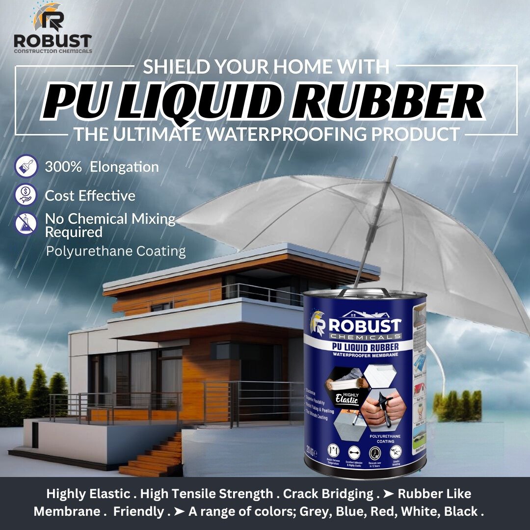 Robust Polyurethane (PU) Liquid Rubber is the industry’s answer to these failures. It is a single-component, high-tech liquid that cures into a seamless, 100% waterproof, and highly elastic membrane.