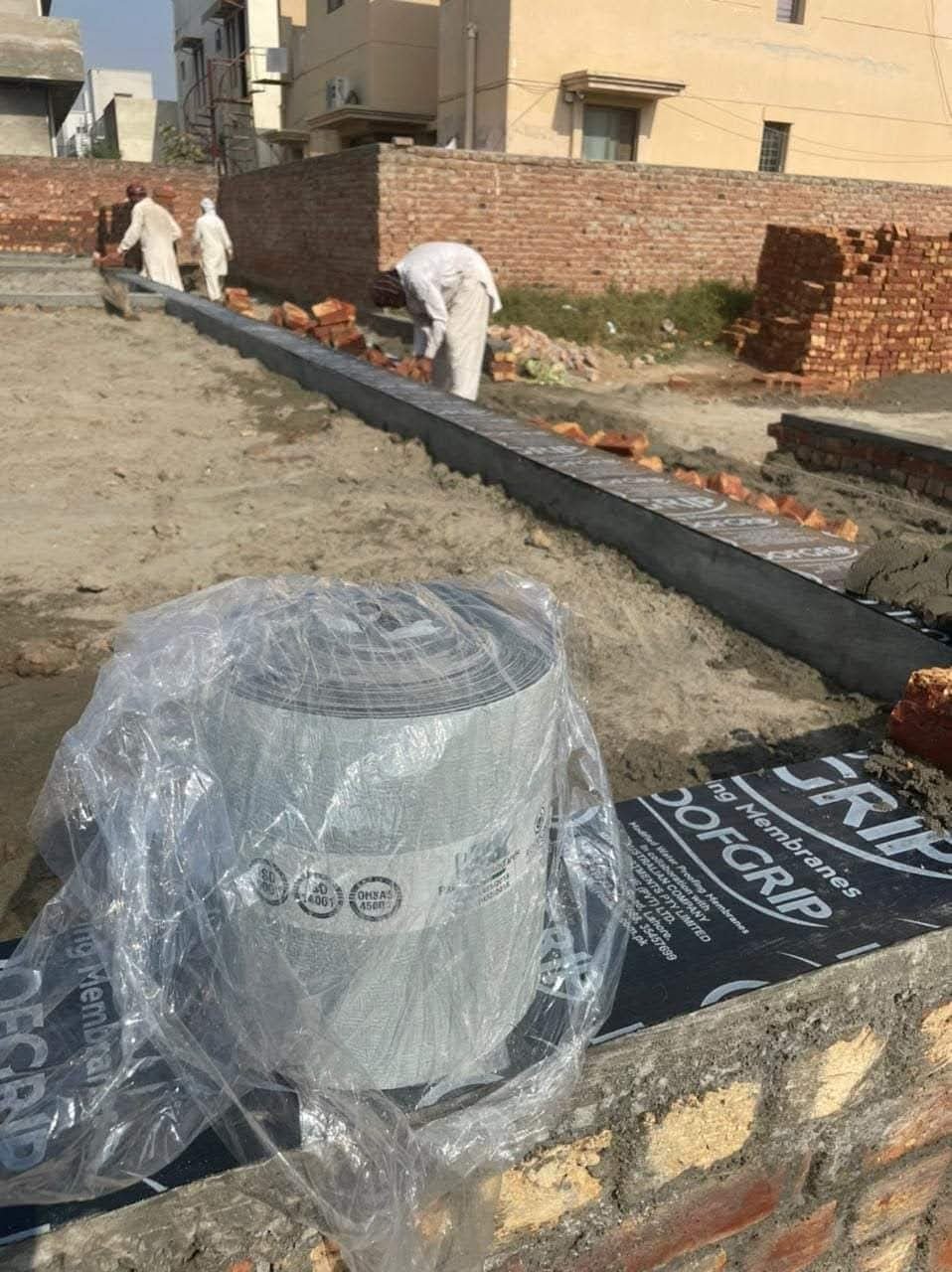 Self Adhesive DPC Membrane Roll | Best Damp Proof Course Sheet for Rising Damp Protection in Pakistan