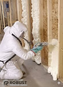 Robust PU Spray Foam | High-Performance Waterproofing & Thermal Insulation for Residential, Commercial & Industrial