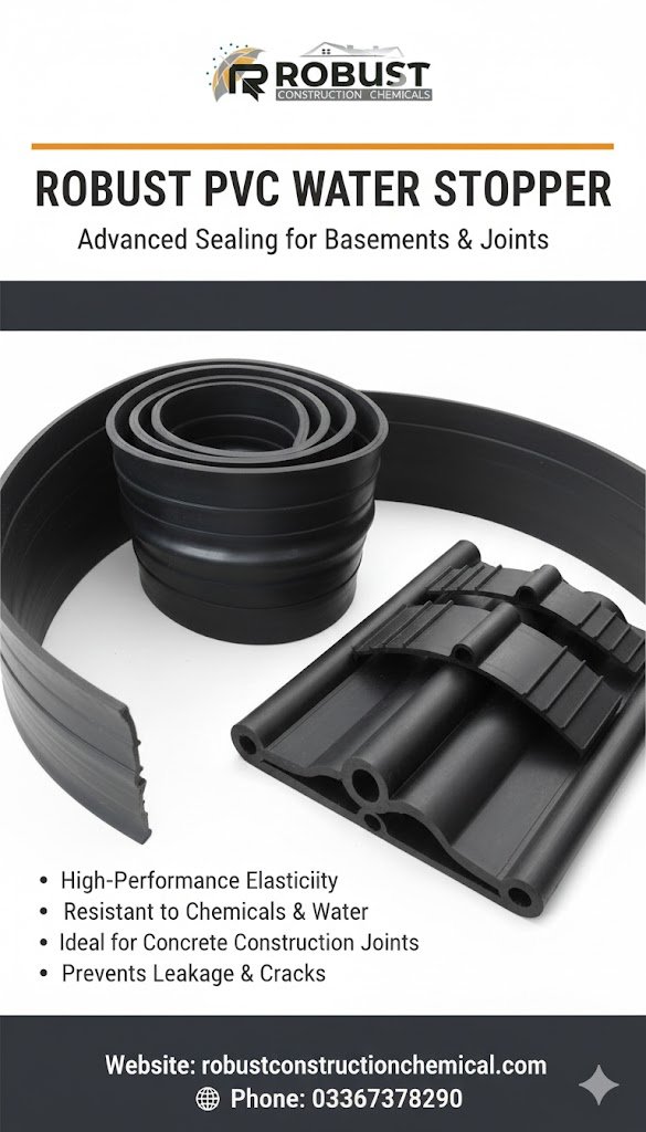 Permanent Leak Control Strip | Professional PVC Water Stopper for Infrastructure