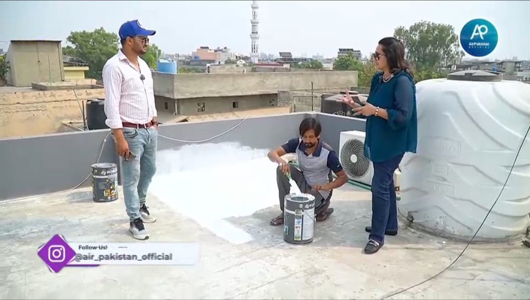 Roof heatproofing solutions Pakistan Thermal Shield