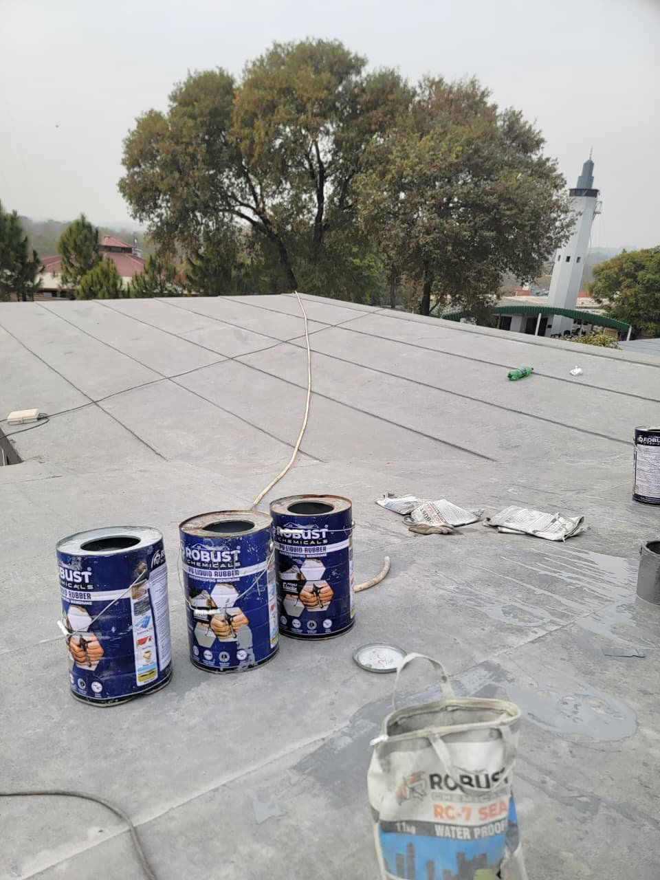 Roof waterproofing chemicals Pakistan
