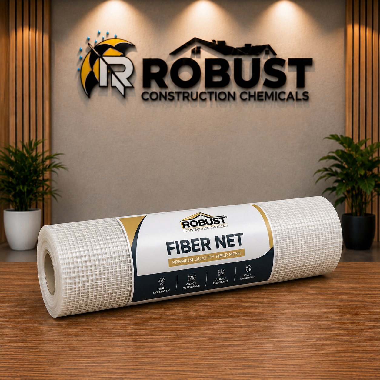 Robust 110 GSM Fiber Mesh – Strong Reinforcement for Waterproofing & Repairs
